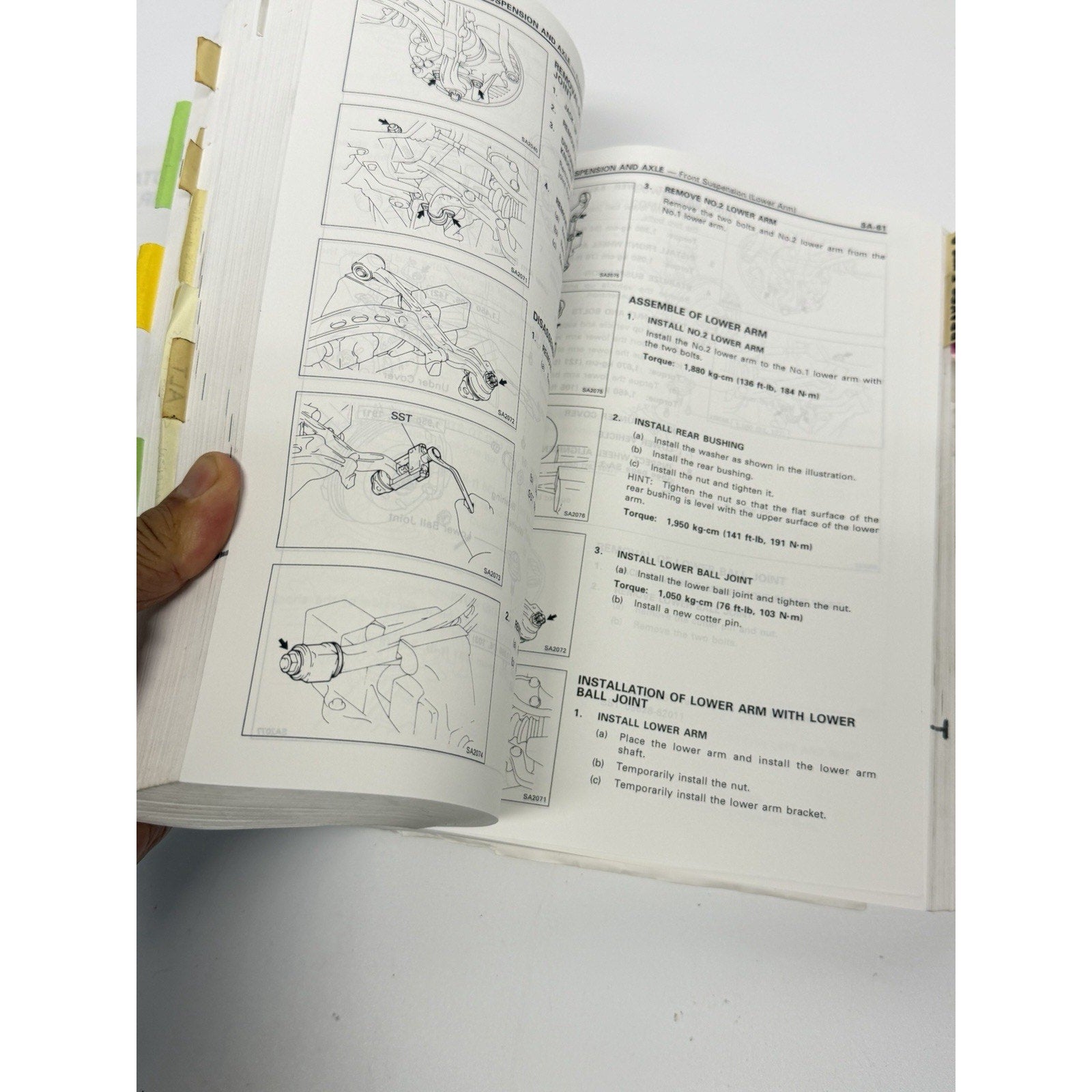 VINTAGE 1991 Toyota Previa Repair Manual OEM RM178U