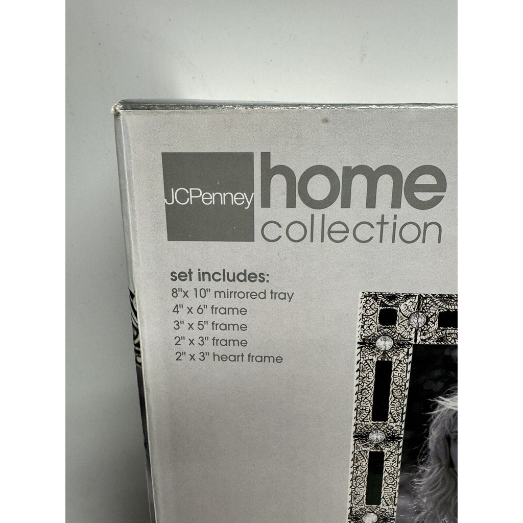 VINTAGE FACTORY SEALED JC Penny Home ~ 5 Piece Antique Jewel Vanity Frame Set