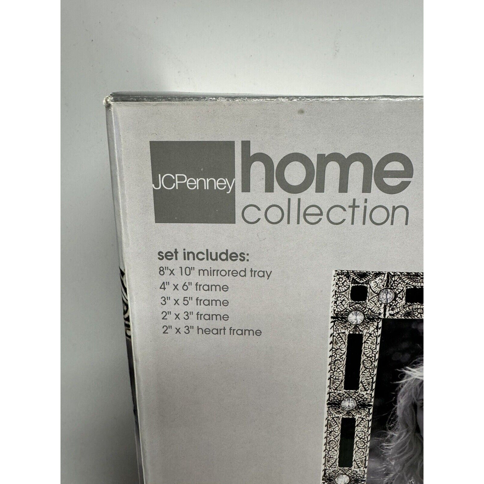 VINTAGE FACTORY SEALED JC Penny Home ~ 5 Piece Antique Jewel Vanity Frame Set