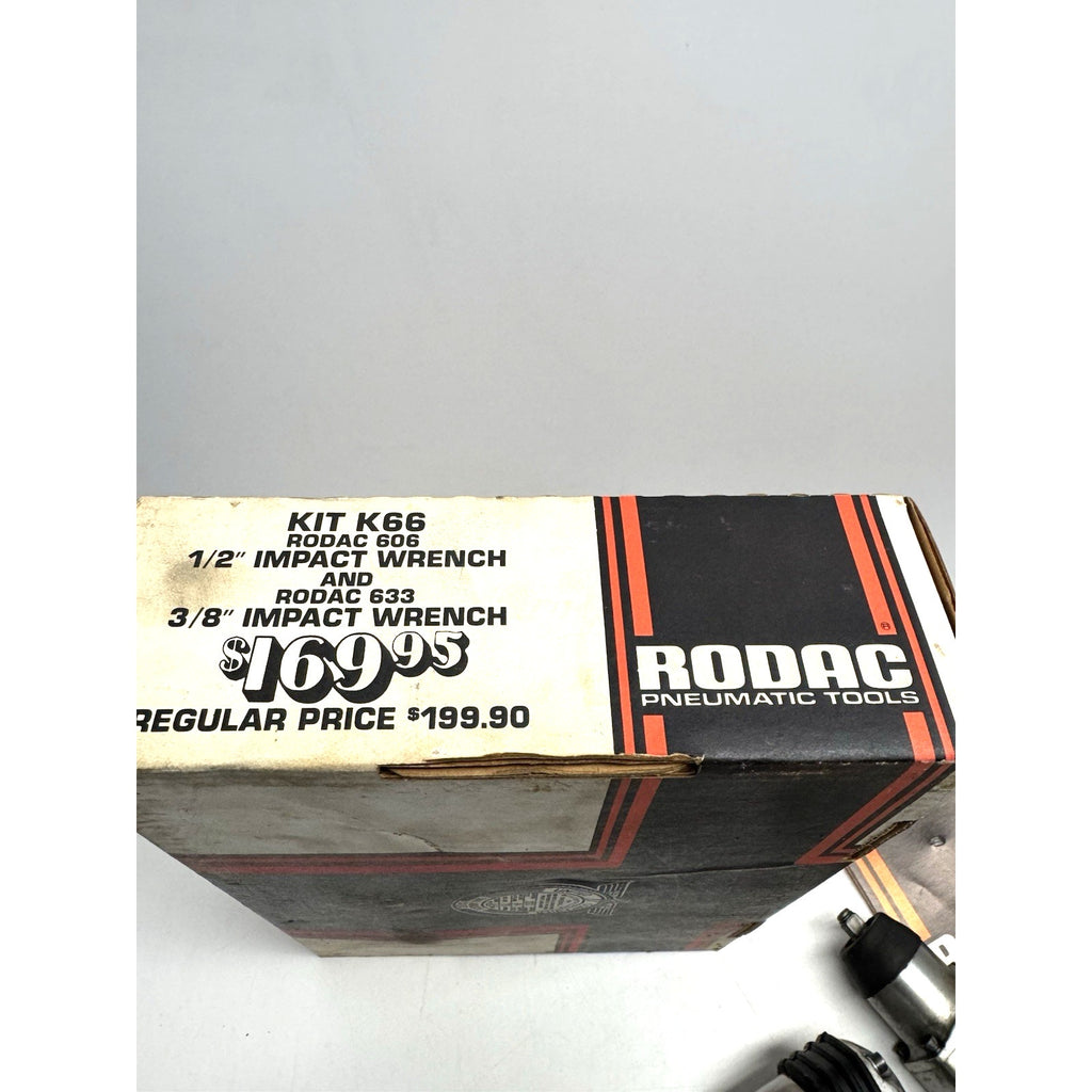 VINTAGE Combination Pack of Rodac #633 & #606 Air Impact Wrench UNTESTED