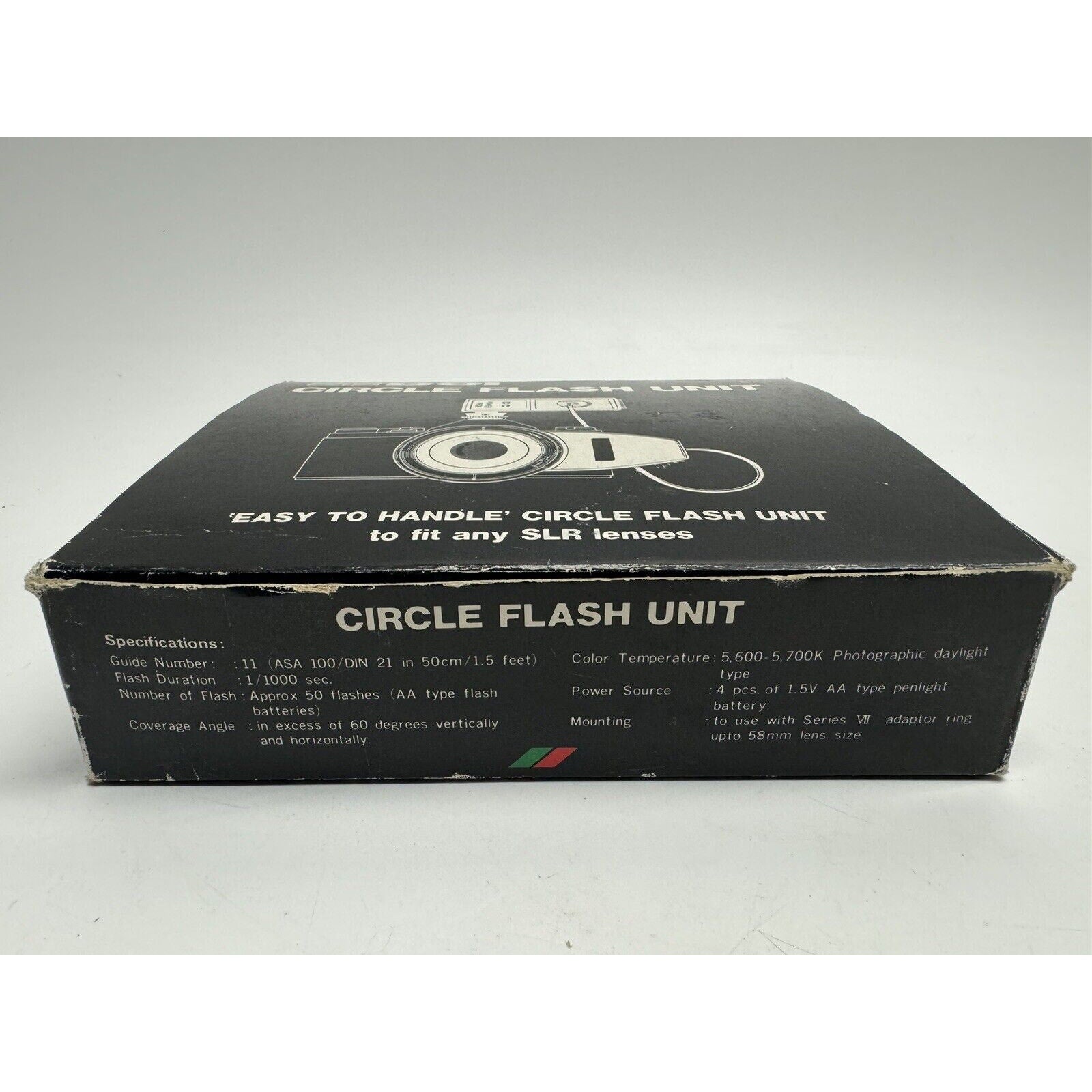 VINTAGE NOS DOI Circle Flash Unit to Fit Any SLR Lenses