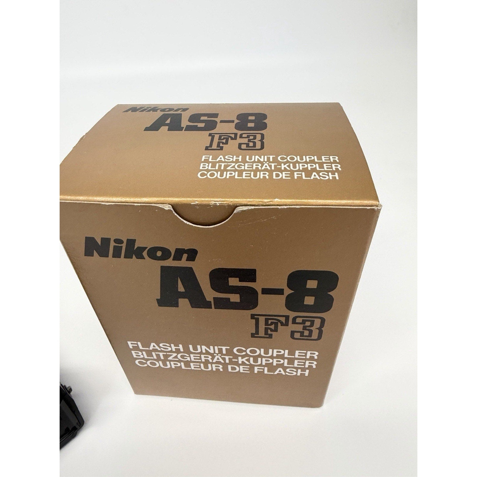 VTG Nikon Camera AS-8 Flash Module Coupler F3 Foot SB-16 Strobe Speedlight