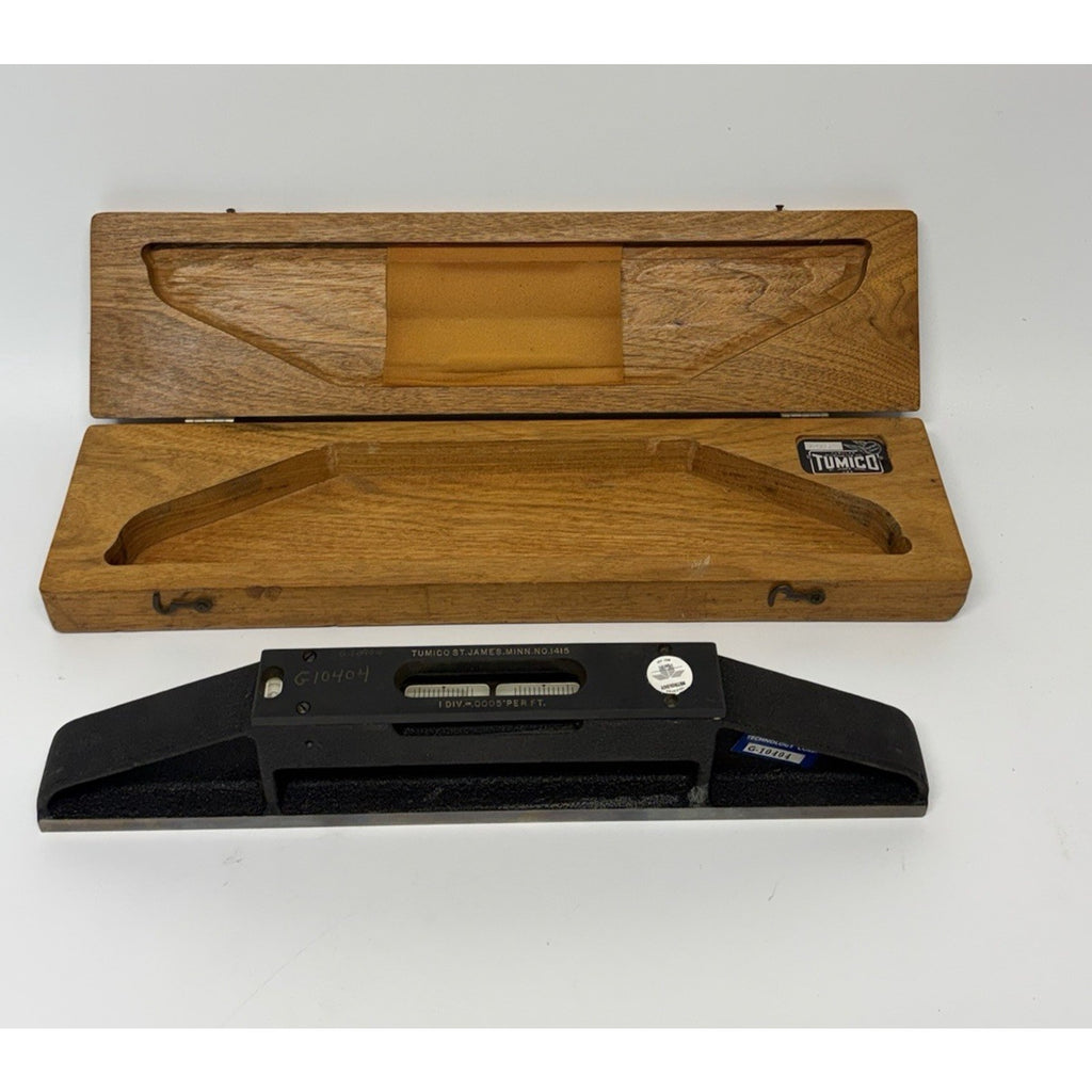VINTAGE Scherr-Tumico Master Precision Machinist Level (Model No. 1415)