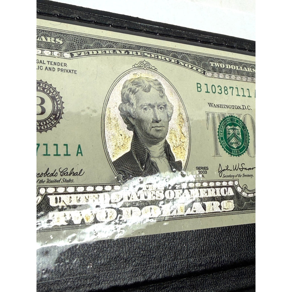 Vintage Series 2003 $2 Two Dollar Bill Note - Authentic Uncirculated - WRME Port