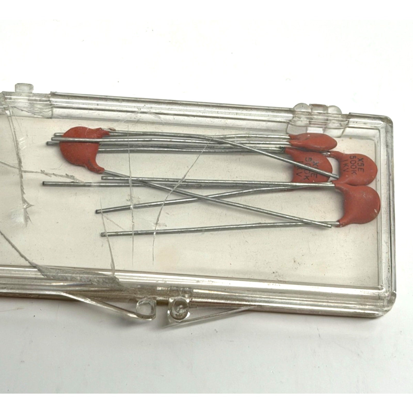 VTG NOS Sprague 10TS-T50 Temp-Stable Ceramic Capacitor .0005uF 500pF 1000V 1KV