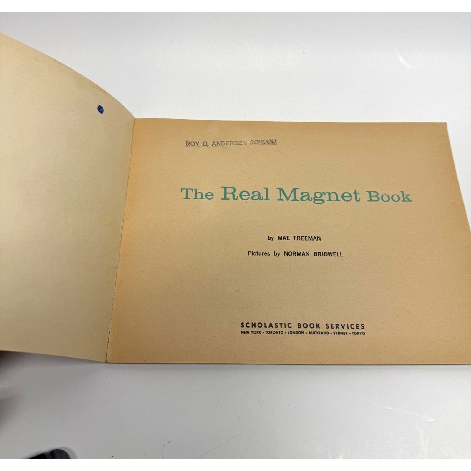 Vintage Secret Magnets by Herman and Nina Schneider With Magnet Book Manual