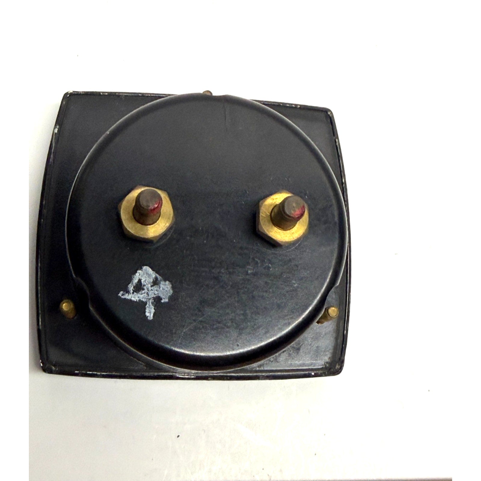 Vintage lot of 2 Analog DC Volts 0-10 and Amperes 0-20