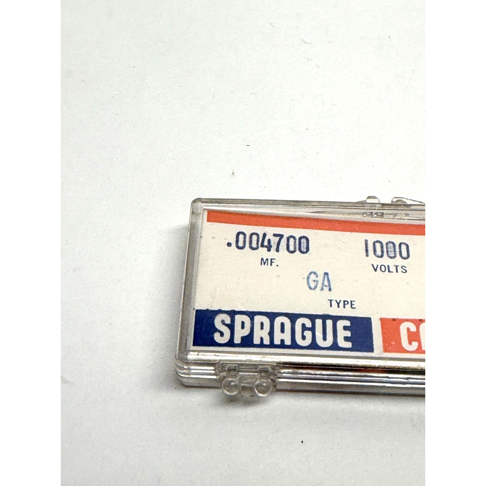NEW Vintage Sprague .0047uF 1000V Ceramic Disc Capacitor GA Type 5GA-D47-