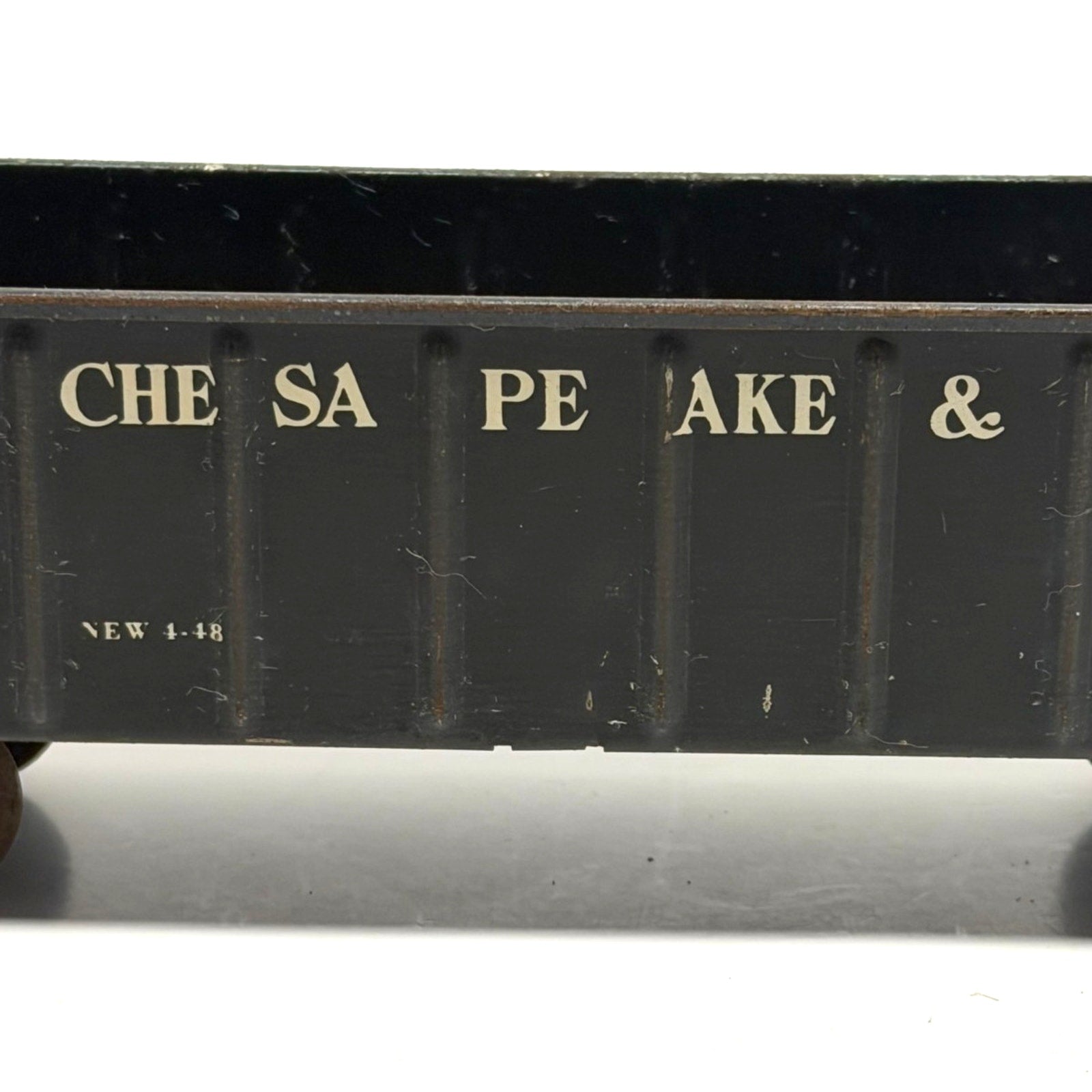 Vintage Marx O O-27 Tin C&O #44572 Chesapeake & Ohio Gondola