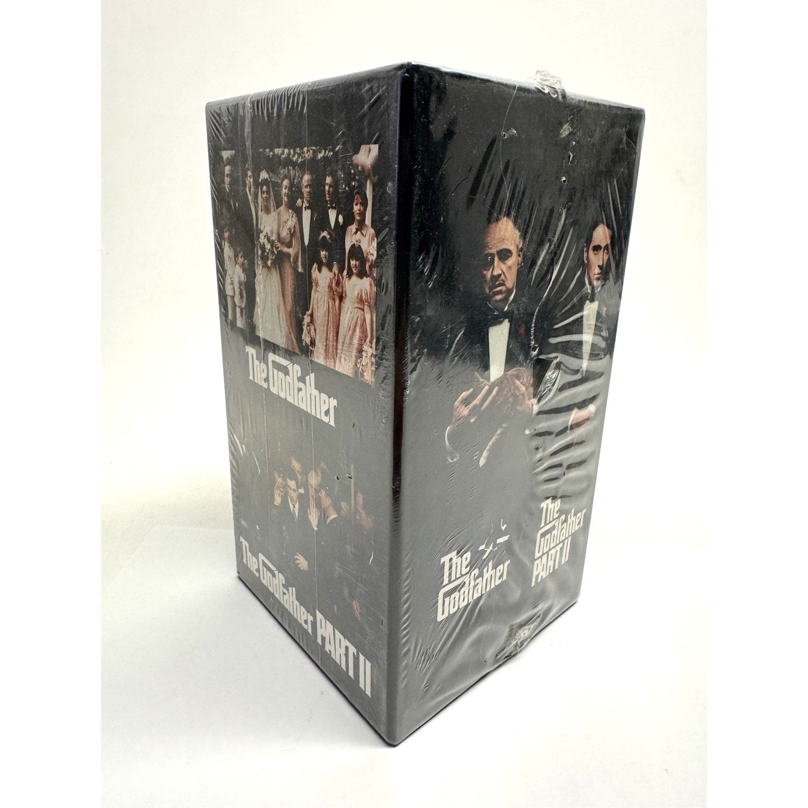 Vintage FACTORY SEALED "RARE" The Godfather: Parts 1 & 2 (VHS, 4 Tape Set)