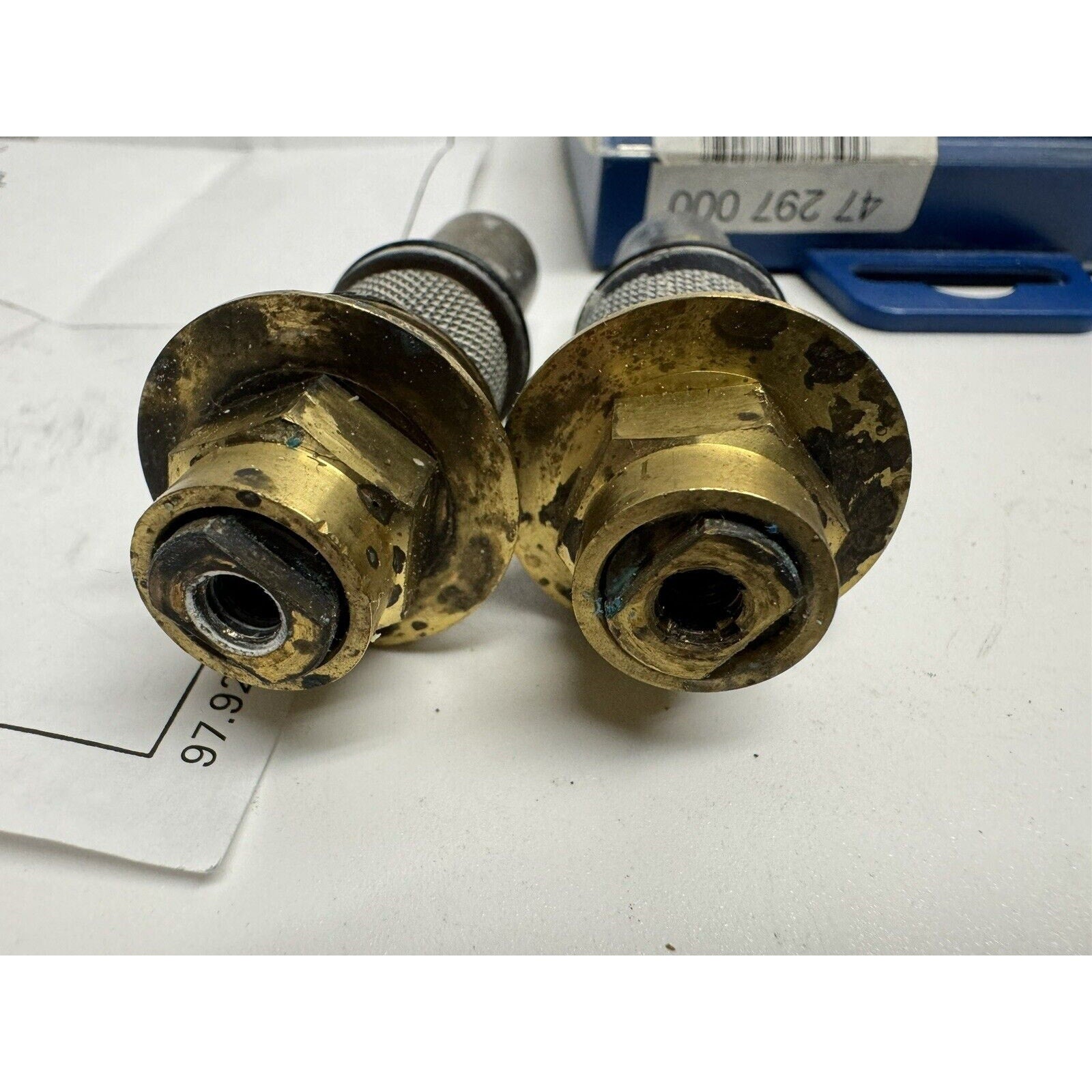 VINTAGE LOT OF 2 USED GROHE 0835500M Universal Stop Valve, one-size