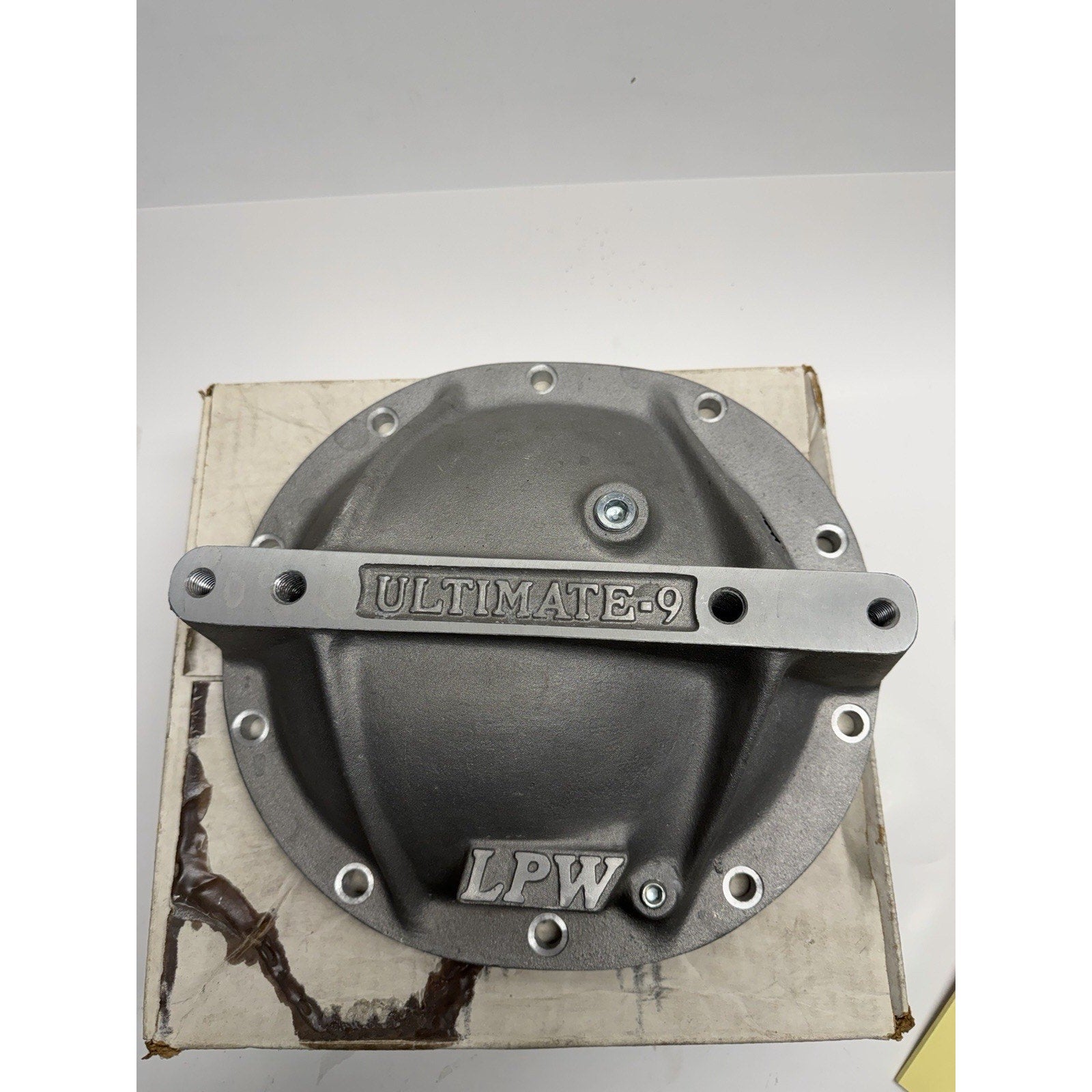 NEW LPW ULTIMATE 9 REAR SUPPORT COVER, FITS FORD 10 BOLT, ALUMINUM DIFF GIRDLE