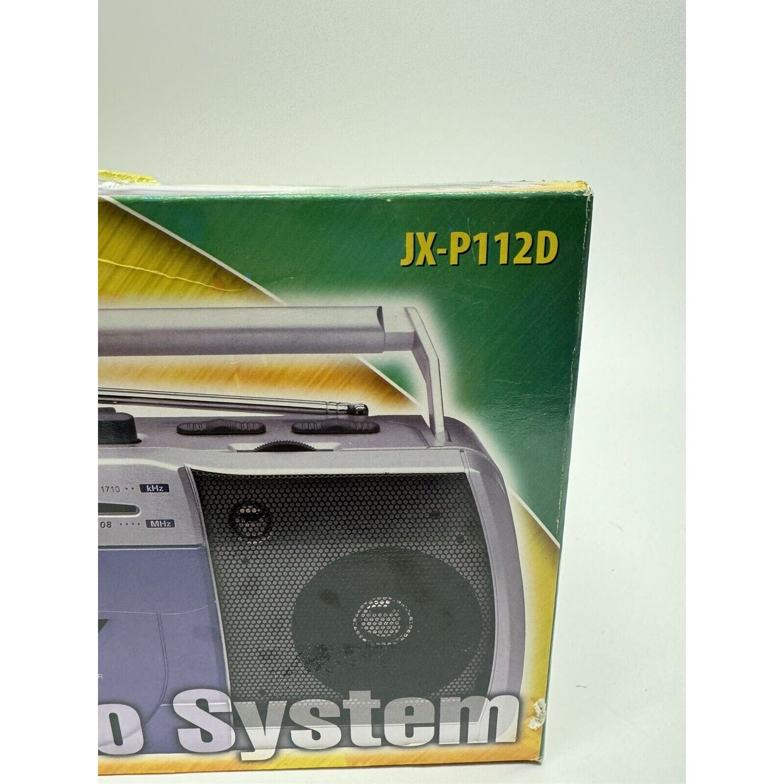 VINTAGE 2001 SEALED NEW jWin AM/FM Cassette Recorder JX-P112D