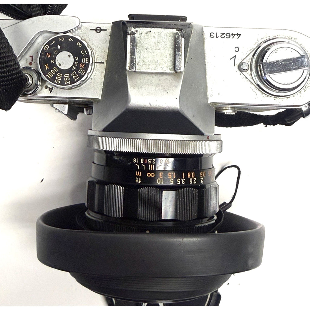 Vintage Canon FT QL 35mm SLR Film Camera with FL 35mm f2.5 Lens