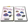 Vintage Lot of 2 Hats Embroidery Designs EZSewDesigns 12 designs 11 formats