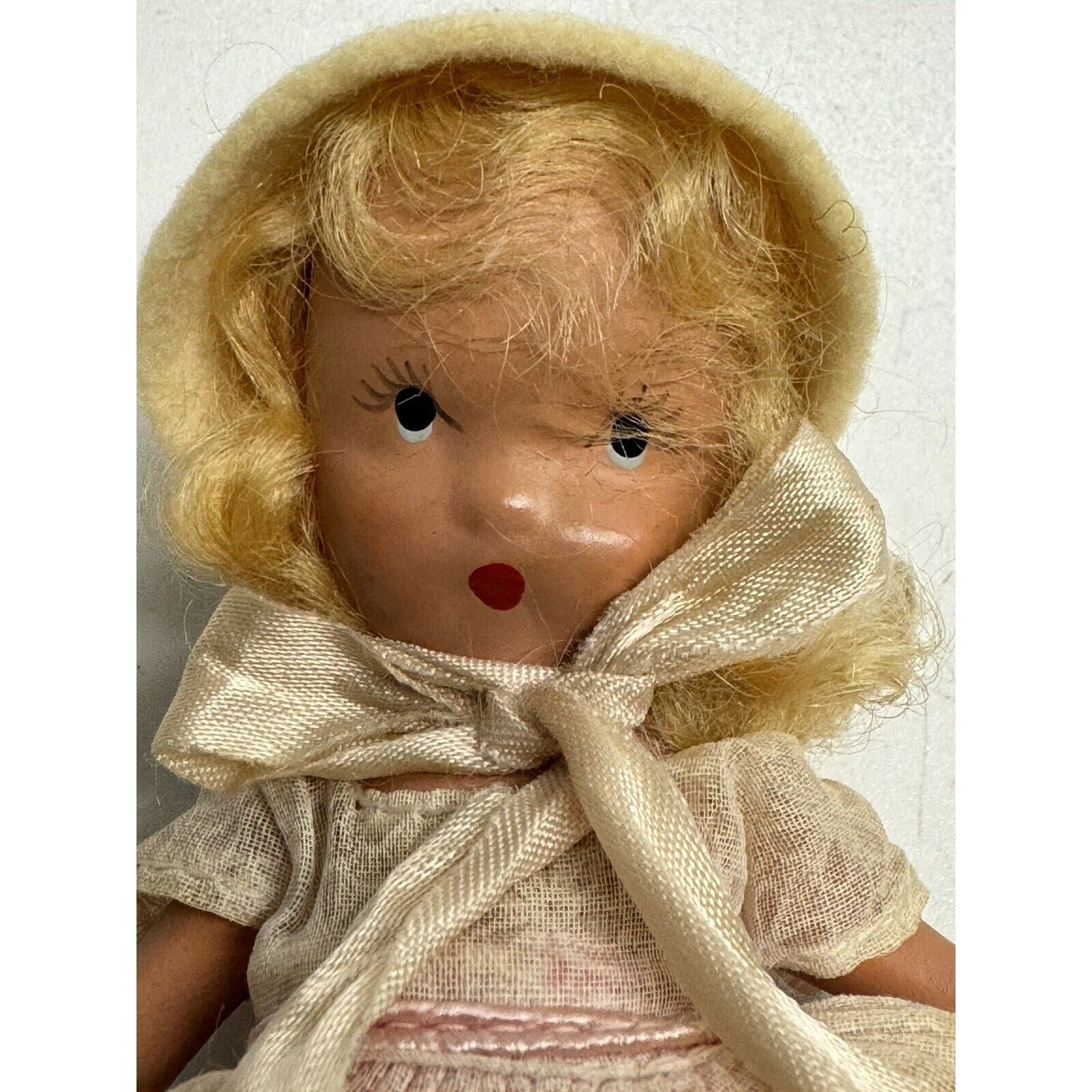 Vintage 1950s Nancy Ann Story Book Doll 5.5"