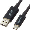 USB-C to USB-A 3.1 Gen 2 Adapter Charger Cable, Fast Charger, 10Gbps High-Speed, USB-IF Certified, Compatible with Iphone 16/15, Ipad, Tablets, Laptops, 3 Foot, Black