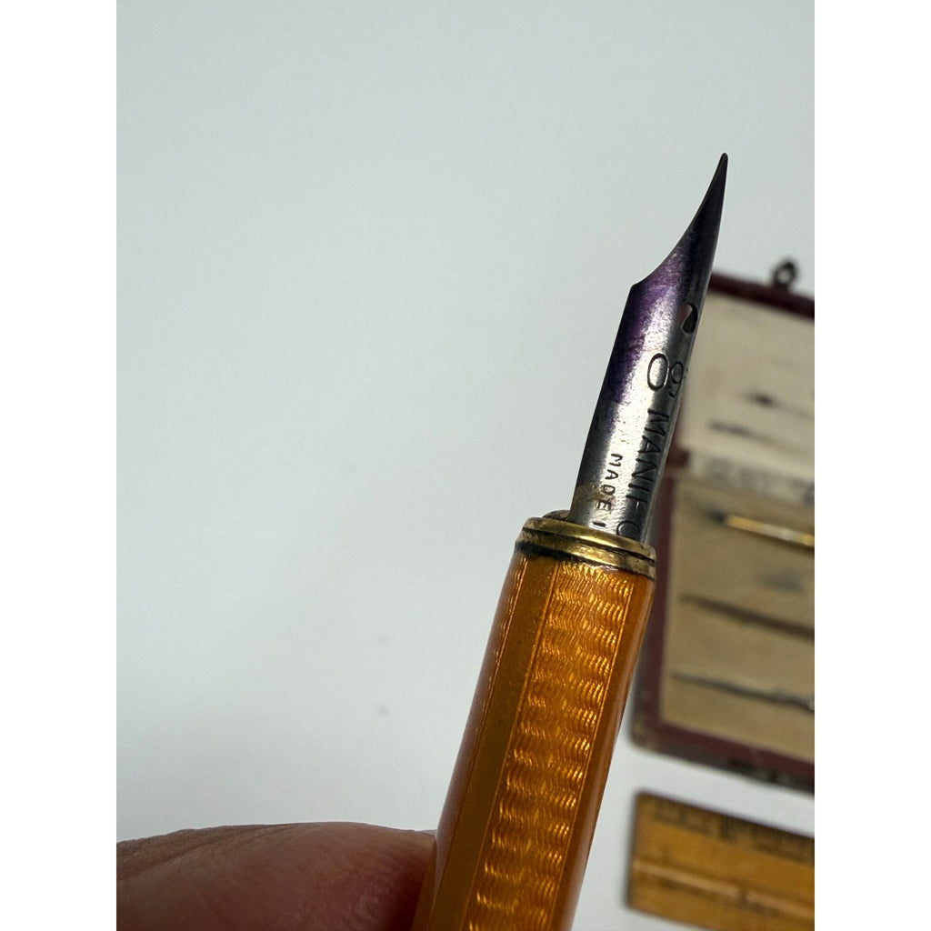 Vintage Antique Art Deco Writing Desk Set Boxed Pen Pencil Letter Opener