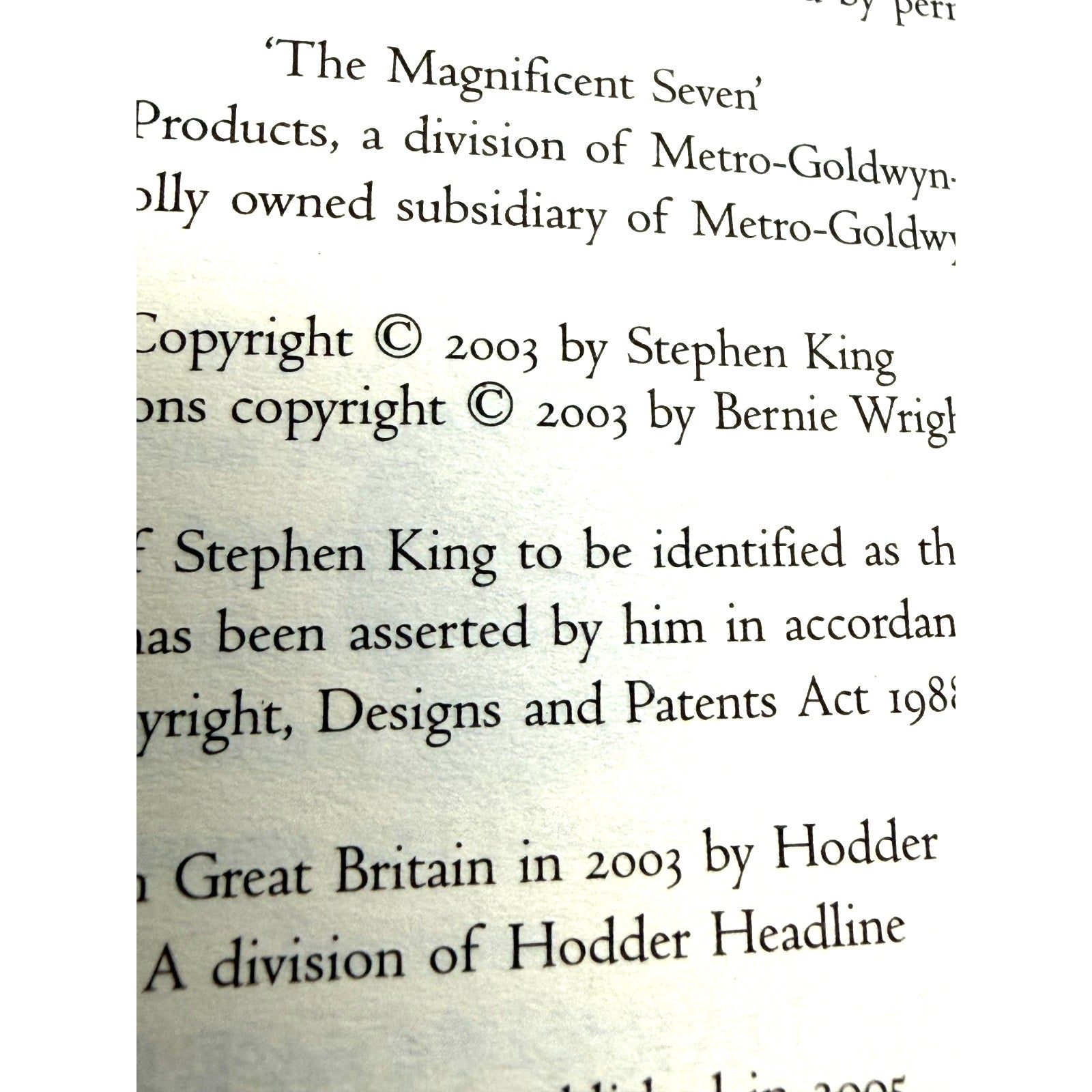 Vintage The Dark Tower V: Wolves of the Calla by Stephen King