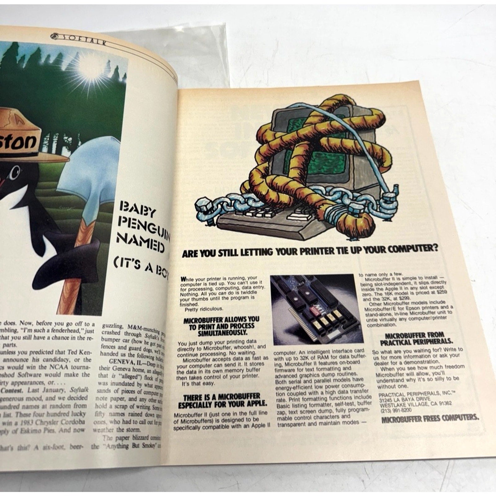 Vintage Softalk Magazine, March 1983, for Apple II II+ IIe IIc IIgs