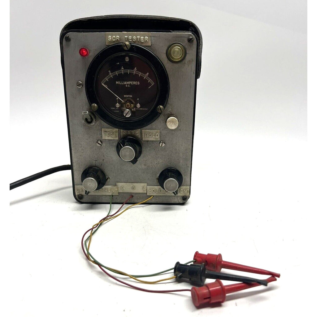 Vintage WESTON Milliamperes Meter Model 1531 : Power On