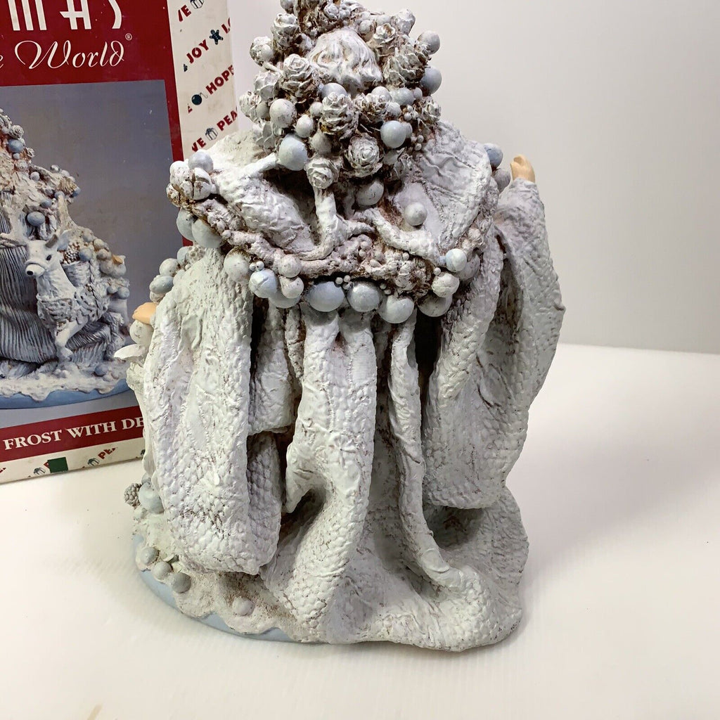 VINTAGE HOUSE OF LLOYD CHRISTMAS AROUND THE WORLD FATHER FROST WITH DEER