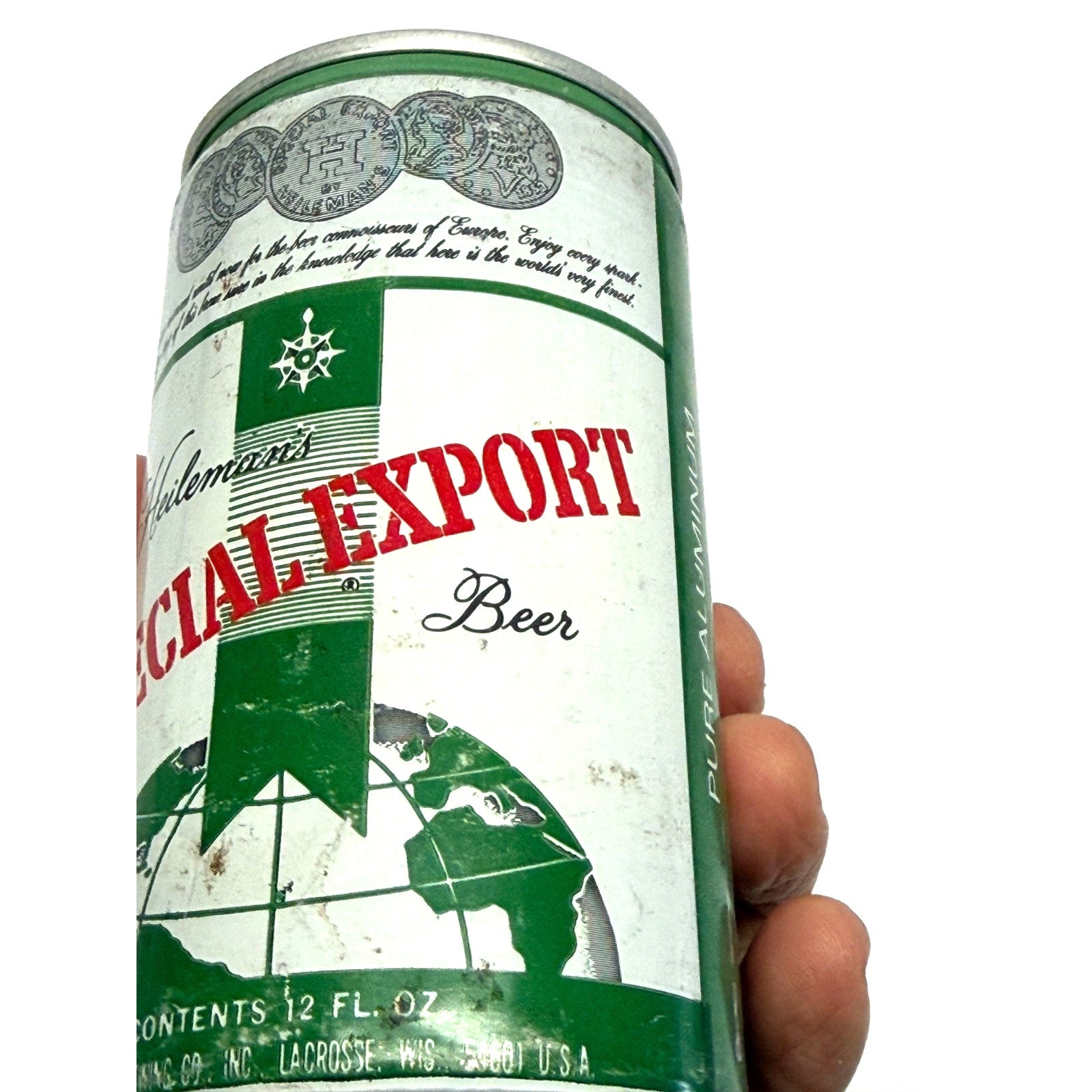 Vintage Minty Special Export 12 Oz Beer Can Heileman Wi. 75-30