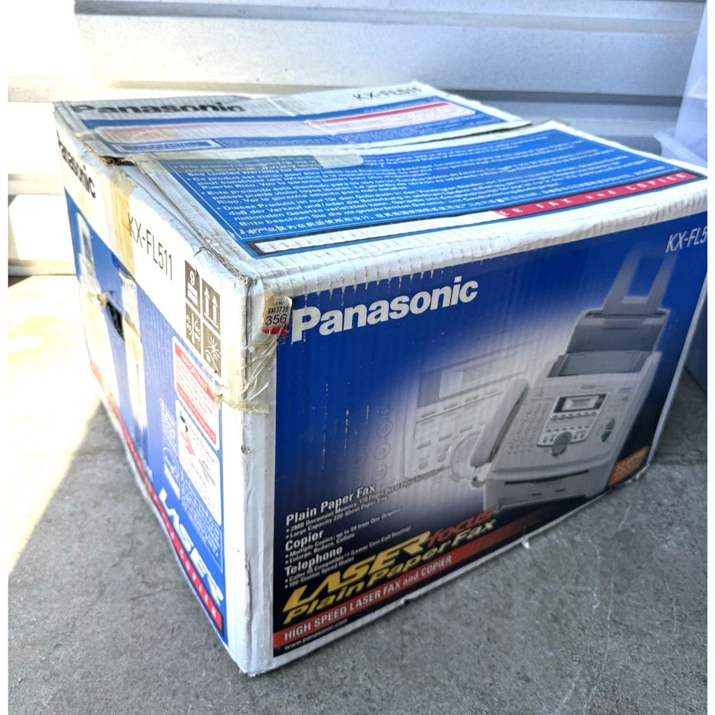 VINTAGE SEALED PACKAGE Panasonic KX-FL511 High Speed Laser Fax/Copier Machine