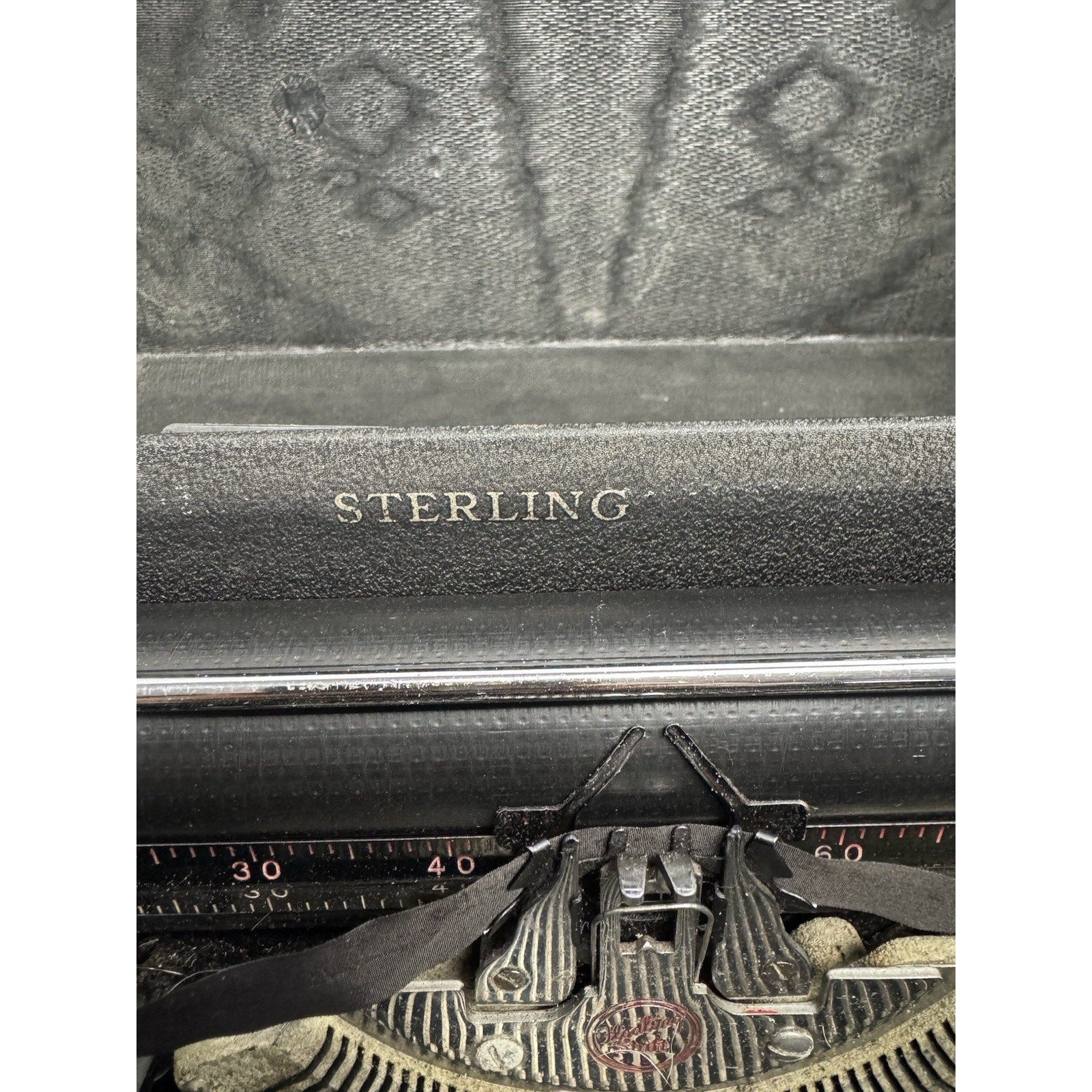 Vintage 1949 Smith-Corona Sterling Functional Typewriter