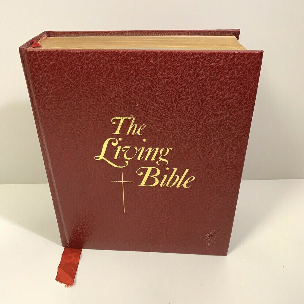 VINTAGE "NEW" The Living Bible Family Edition Paraphrased 1973