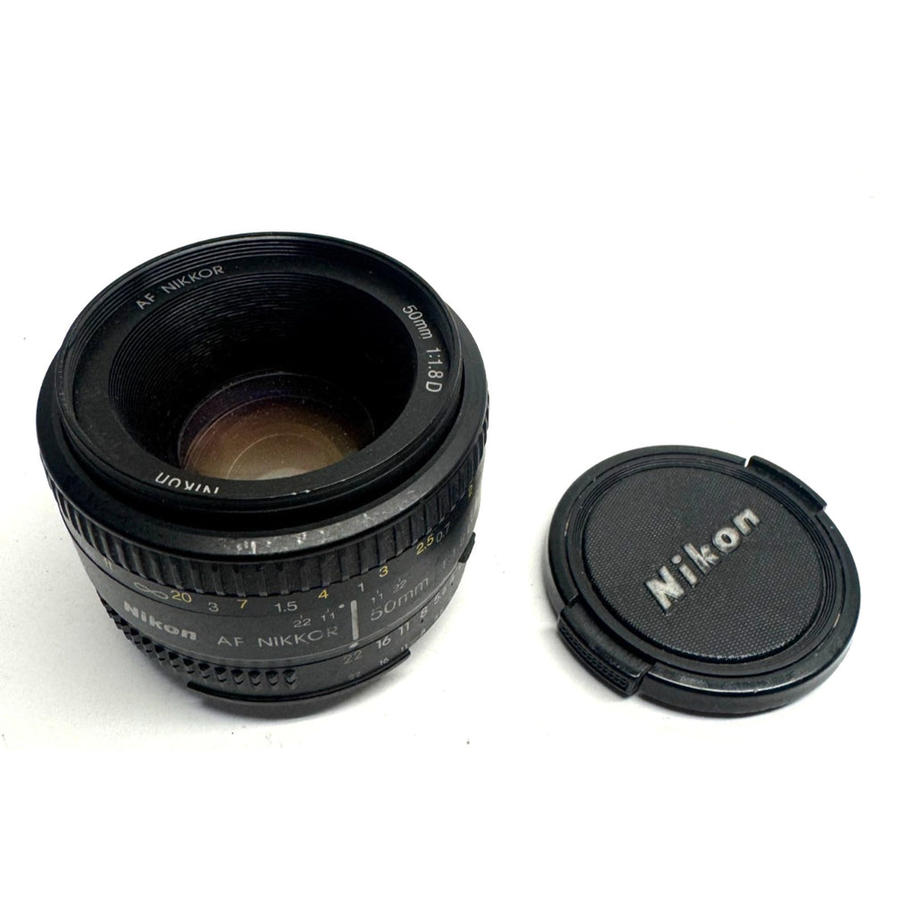 Vintage Nikon AF Nikkor 50mm f/1.8 D Standard Prime Lens