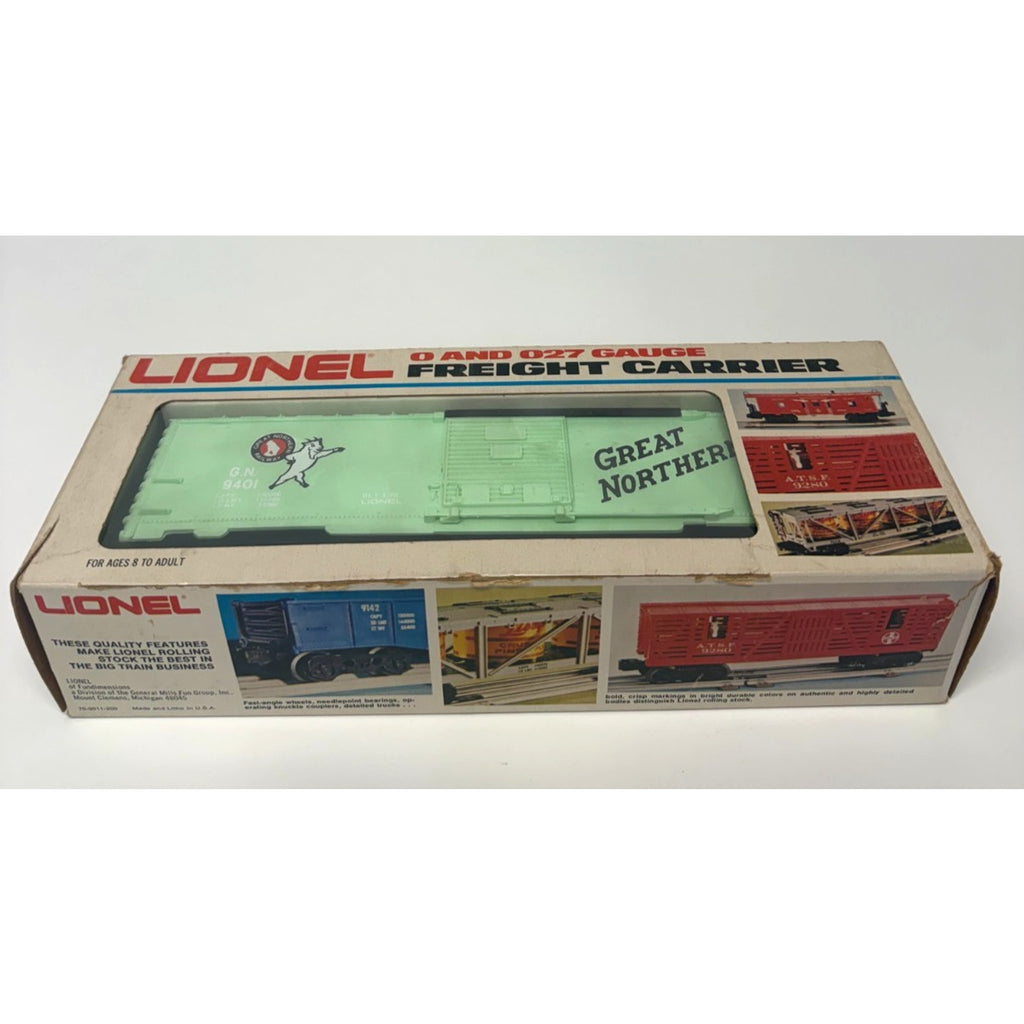 Vintage Lionel 6-9401 Great Northern Boxcar O / O27 Gauge MPC 1973 NIB / OB NEW