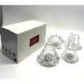 VINTAGE NEW Cristal DArques Christmas Luminaries Candle Holder Made in France