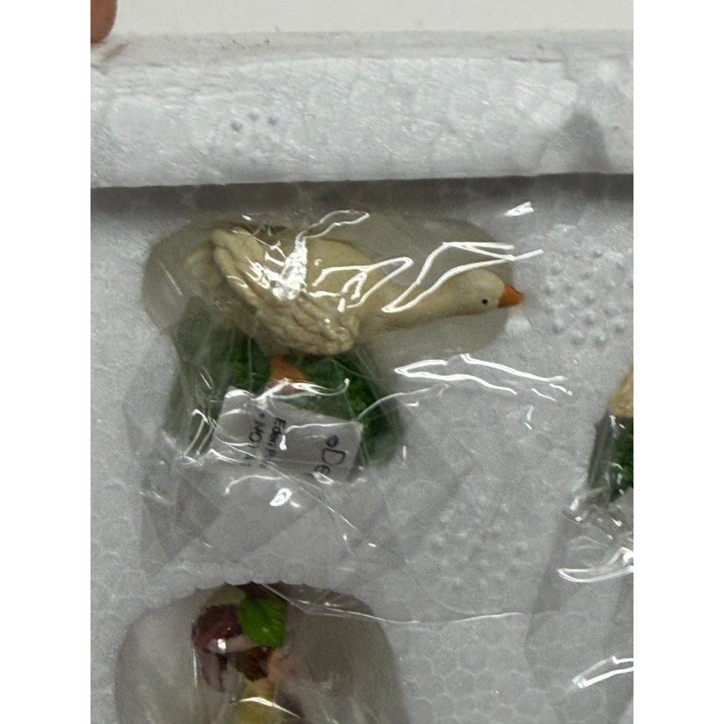 Vintage Dept 56 A Stroll in the Park Seasons Bay #53308 NEW! 5-Piece Set