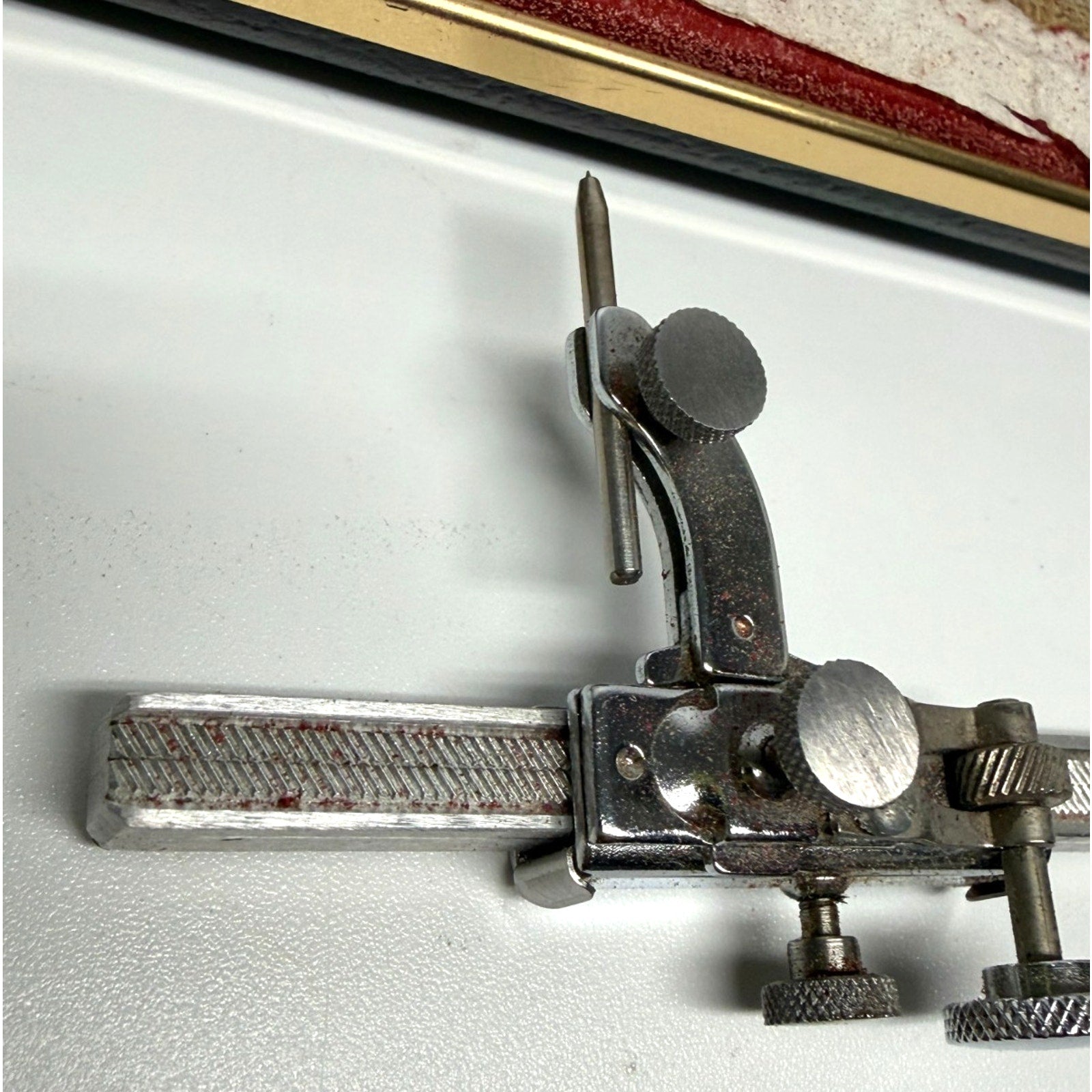Vintage Krekeler Sliding Caliper Gauge Stainless