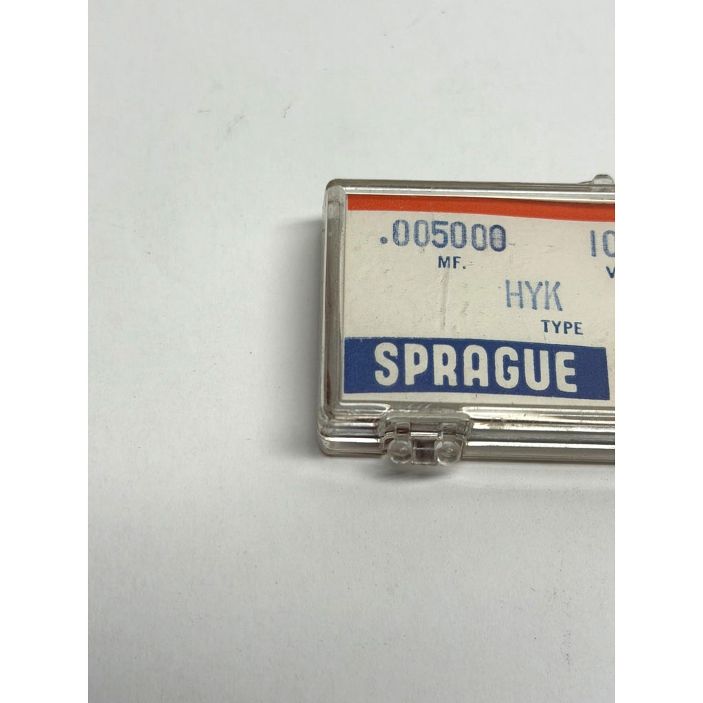 VINTAGE NOS Sprague HYK 5HK-D50 Ceramic Capacitor .005uF 1000V