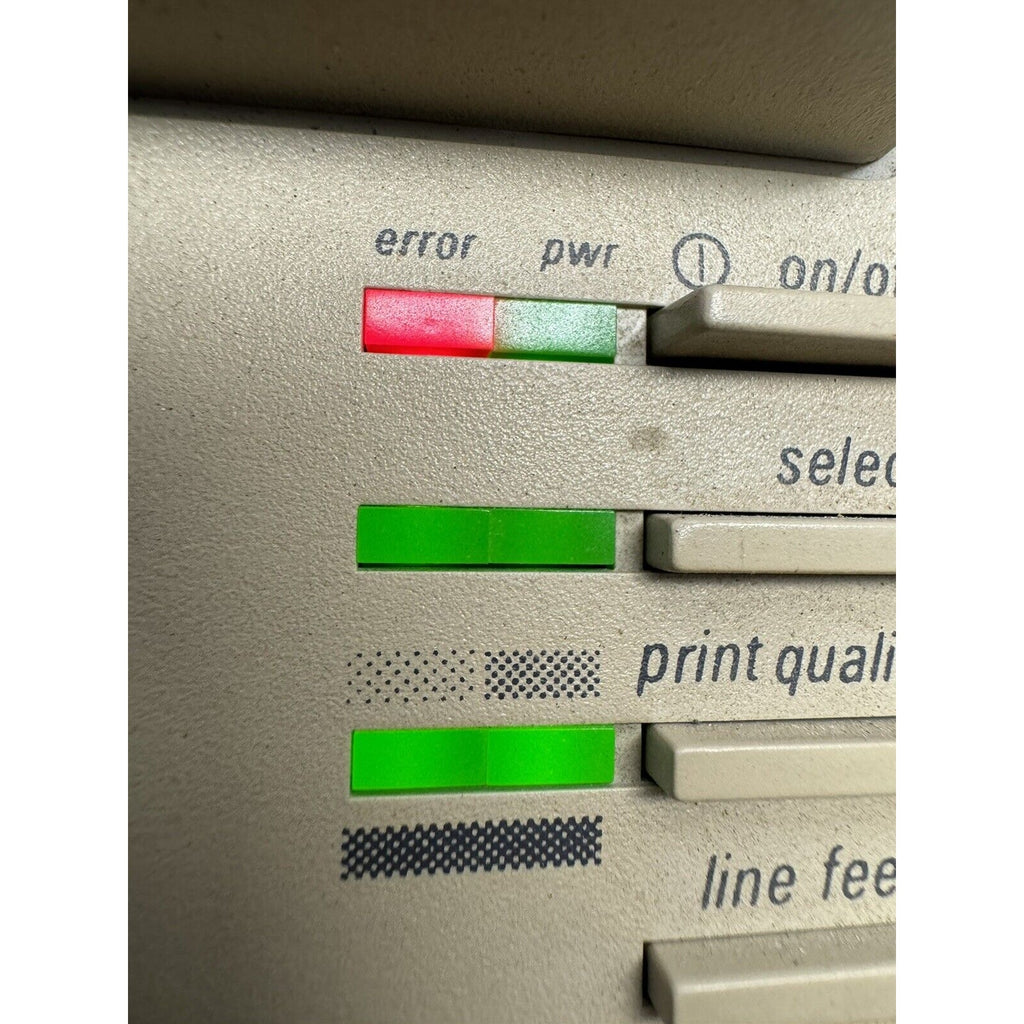 Vintage Apple Imagewriter II Printer G0010 Made In Japan Power On UNTSTED
