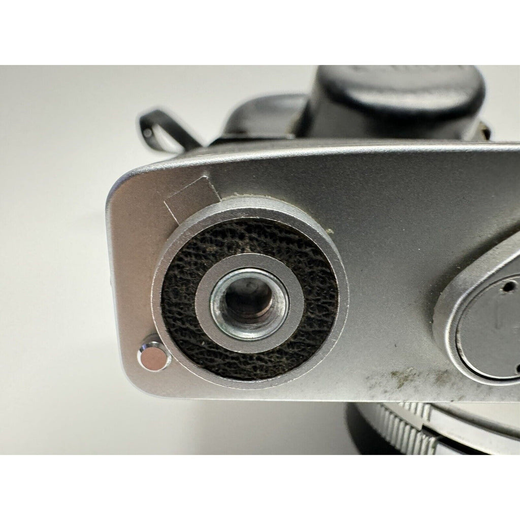 VINTAGE Canon Canonet 35mm Silver Point & Shoot Film Camera Made in JAPAN