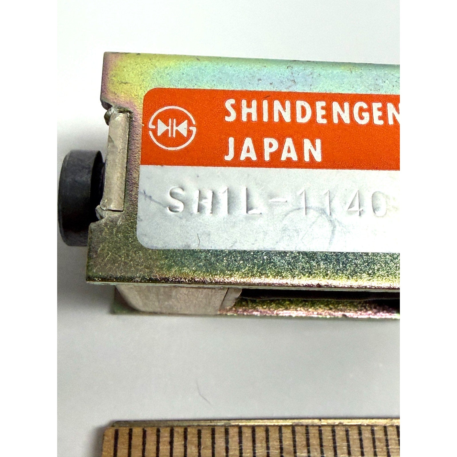 Vtg Shindengen SML-1140 Permanent Magnet Solenoid, Self-Holding, Japan-Made