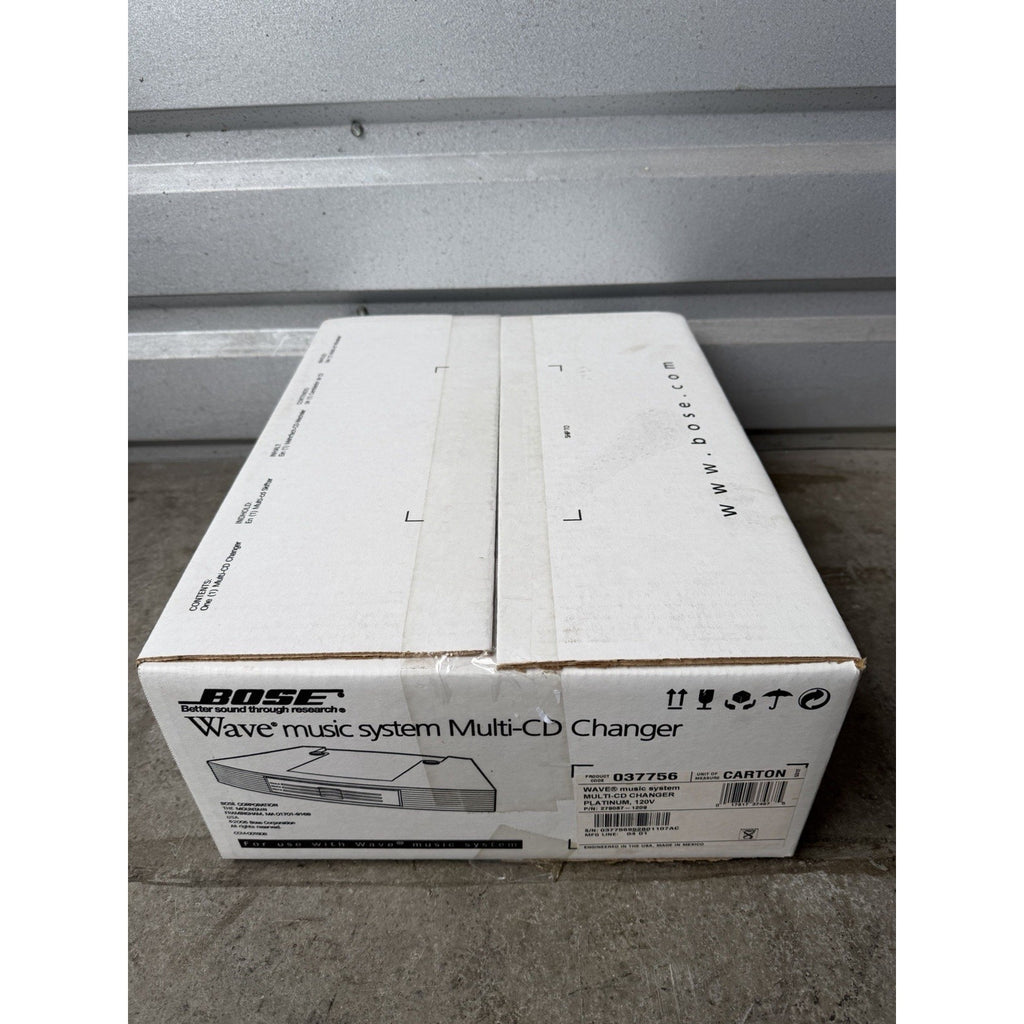VINTAGE NOS Bose Wave Music System Multi-CD Changer Accessory Platinum White #1