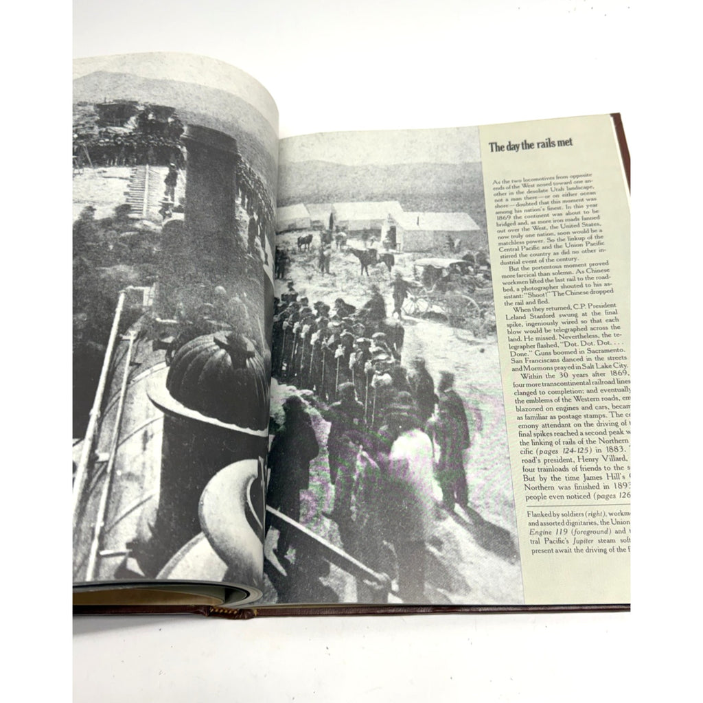 Vintage THE RAILROADERS- The Old West Series By Time-Life 1975 Keith Wheeler