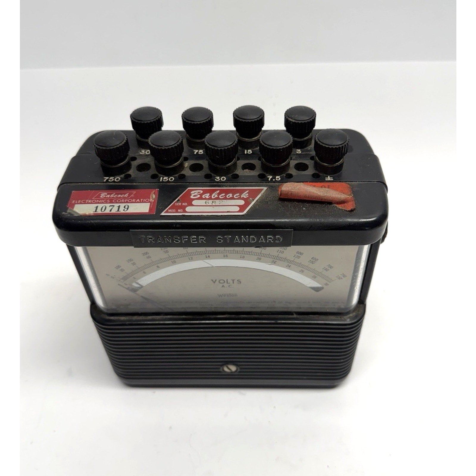 Vintage Weston Volt Meter D.C. Model 901