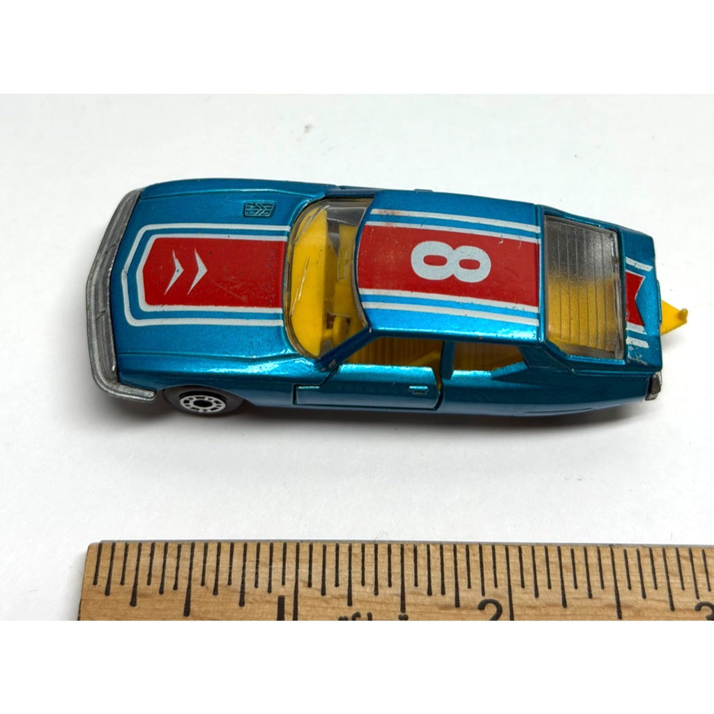 Vintage Matchbox Lesney Superfast SF51 Citroen SM- blue