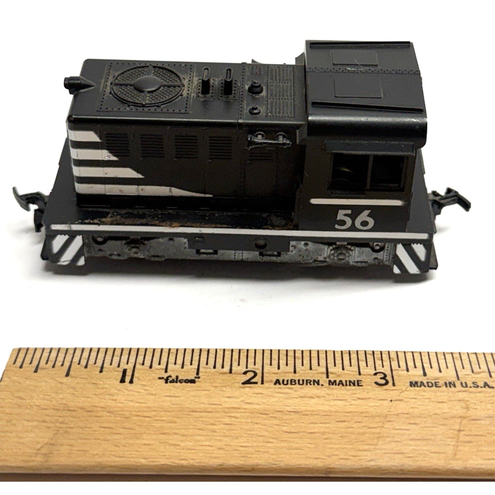 VINTAGE HO Scale Athearn 2991 Black Industrial Switcher “Hustler”