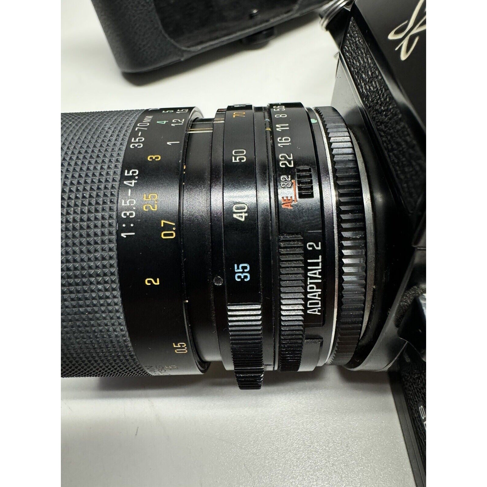 Vintage Sears T.L.S. 35mm Camera with Tamron Lens. Not Tested. AS IS
