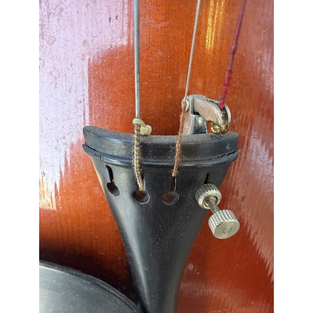 Vintage Stradavarius style 4/4 Violin w/Case & Bow ~~Missing Parts~~