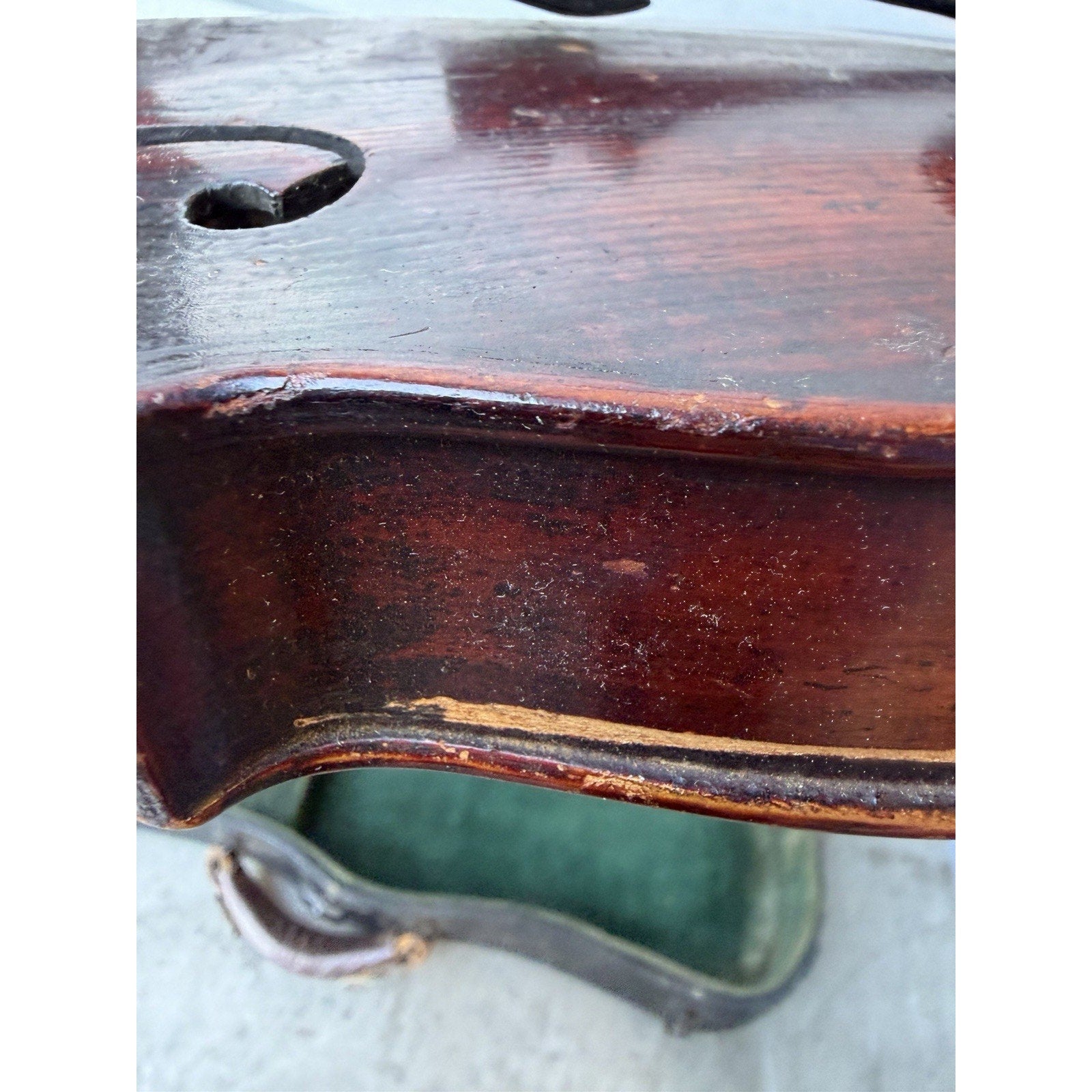 Vintage Stradavarius style 4/4 Violin w/Case ~~Missing String~~