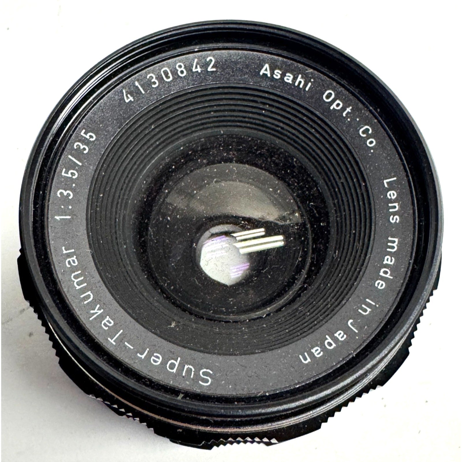 Vintage Super Takumar Lens Pentax With Case - 35mm F/3.5