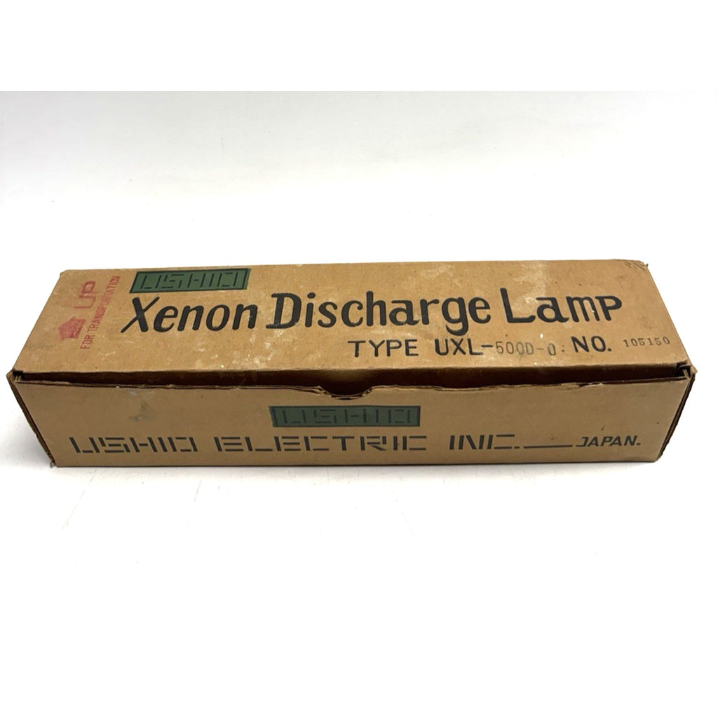 VINTAGE NOS Ushio UXL-500D-O UXL Xenon Short Arc Lamp (500W/20V) Made in Japan