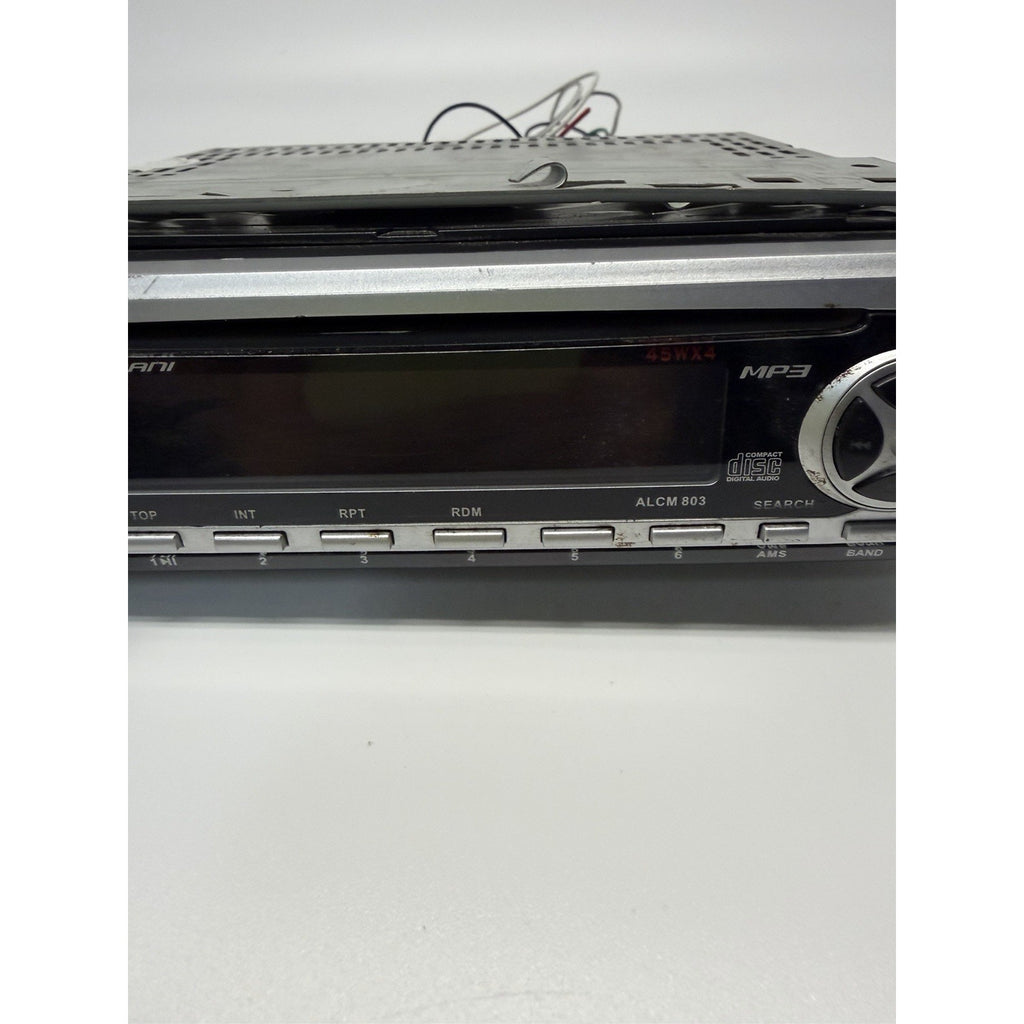 VINTAGE ALMANI CD/MP3 Player with FM/MW Tuner Car Stereo ALCM803 - UNTESTED